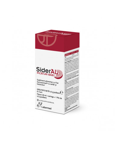 Sideral Baby, solutie 30 ml  plic 1.9 g, Labormed Pharma Trading