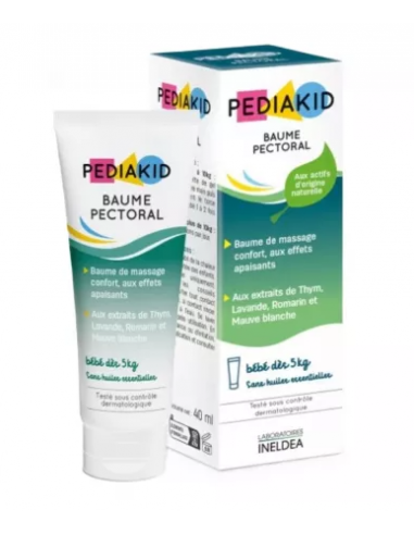 Pediakid balsam pectoral, 40ml, LAB. INELDEA