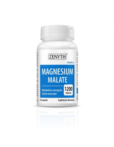 Magnesium malate 1200 mg, 30 capsule, ZENYTH PHARMACEUTICALS