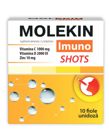 Molekin imuno shots, 10 fiole, ZDROVIT