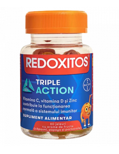 Redoxitos Triple Action, 60 jeleuri, BAYER AG GERMANIA