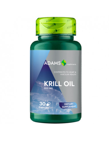 Krill oil 500mg 30capsule  Adams