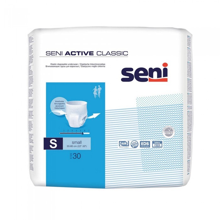 Seni active clasic scutece adulti S x 30 buc