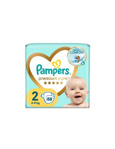 Pampers nr 2 premium care, 88 bucati, PROCTER & GAMBLE