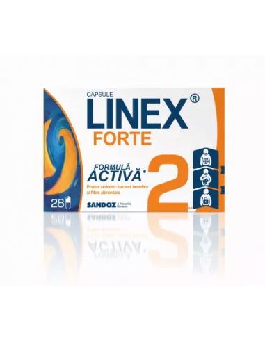 Linex forte, 28 capsule, SANDOZ GMBH - AUSTRIA