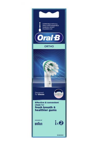 Oral B rezerve perie electrica ortho, 2 bucati, ORAL -B LABORATORIES