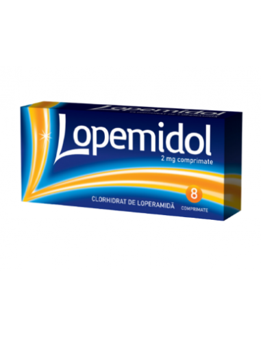 Lopemidol 2mg, 8 comprimate, BIOFARM SA ROMANIA