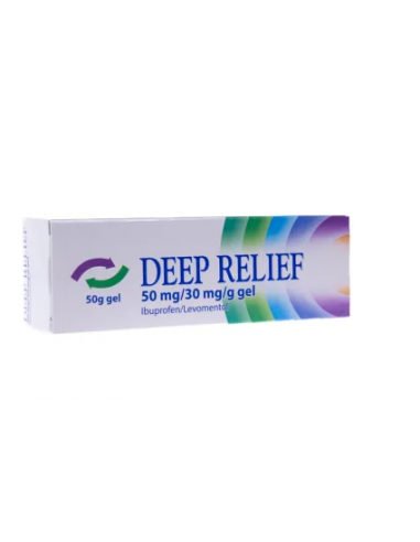 Deep Relief 50mg/30mg gel, 50gr IP, COLEP LAUPHEIM GMBH & CO. KG - GERMANIA