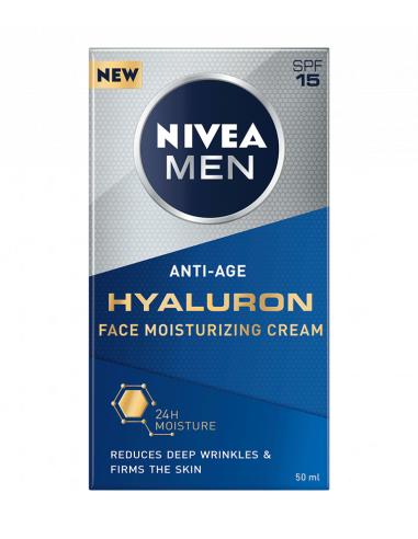 Nivea crema antirid men hyaluron, 50 ml, BEIERSDORF MEDICAL