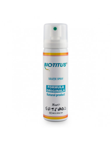 Biotitus spray solutie cu unguent formula originala, 75ml, Tiamis Medical