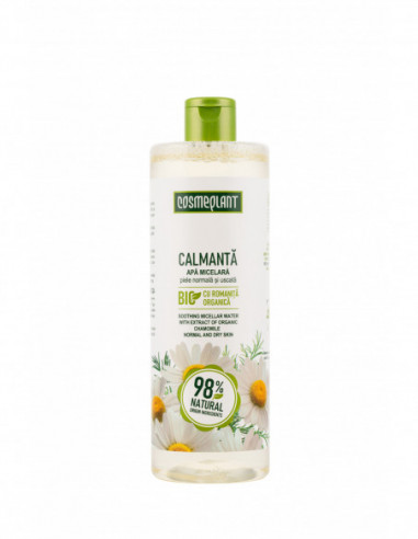 Cosmeplant apa micelara calmanta cu romanita, 500 ml, Viorica Cosmetics