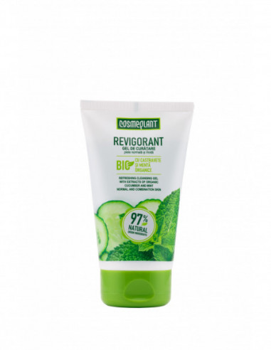 Cosmeplant gel de curatare revigorant cu castravete si menta, 150 ml, Viorica Cosmetics