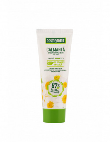 Cosmeplant crema de maini calmanta cu romanita, 75 ml, Viorica Cosmetics