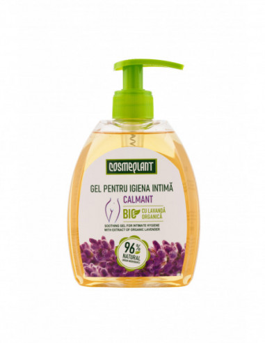 Cosmeplant gel pentru igiena intima cu lavanda, 400 ml, Viorica Cosmetics