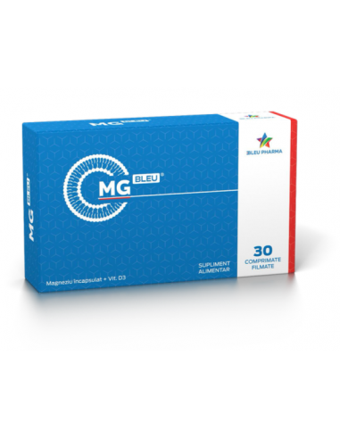 MGbleu, 30 comprimate filmate, Bleu Pharma