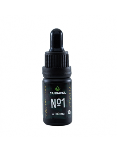 Ulei CBD Cannapol No.1 40%, 10 g, ADAMS