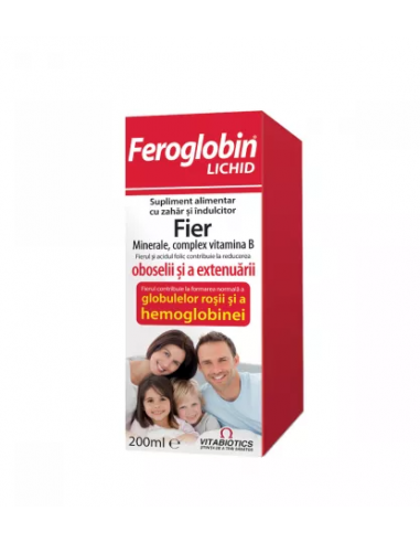 Feroglobin Sirop, 200 ml (IP), VITABIOTICS ANGLIA