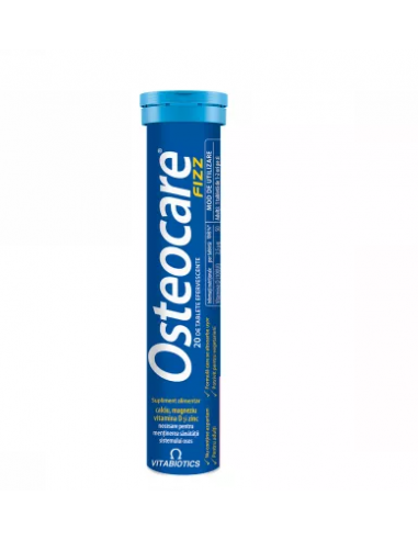 Osteocare, 20 comprimate efervescente (IP), VITABIOTICS ANGLIA