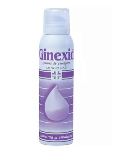 Ginexid spuma menopauza, 150ml, FARMA DERMA SRL