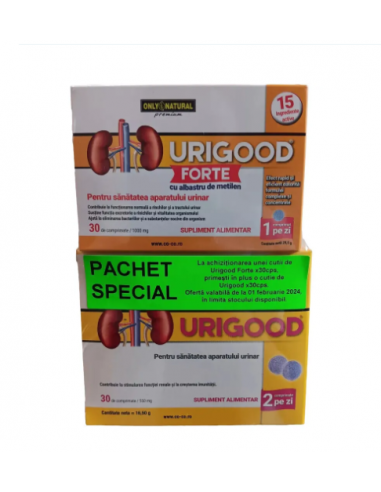 On Urigood forte, 30 comprimate + 30 comprimate, CO & CO Consumer