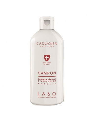 Cadu-Crex sampon impotriva caderii parului stadiu sever man, 200 ml, LABO COSPROPHAR