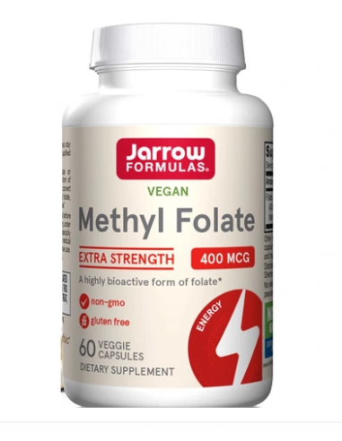 Methyl Folate  400mcg, 60 capsule vegetale, Secom