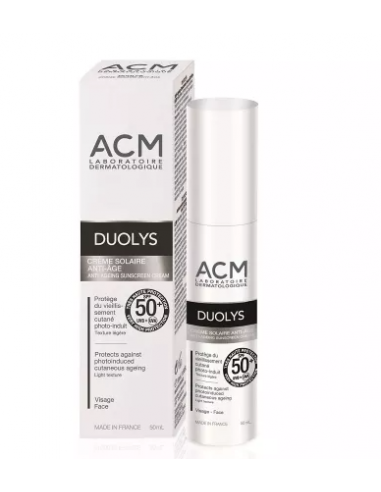 Duolys crema pentru protectie solara antiageing SPF50, 50ml, ACM LABORATOIRE