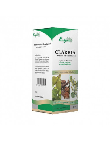 Tinctura din trei plante Clarkia, 50ml, Naturali Prod