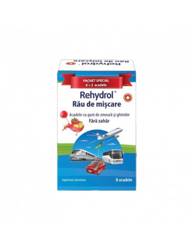 Rehydrol rau de miscare, 8 acadele, MBA PHARMA