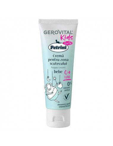 Gerovital kids petrini forte crema pentru zona scutecului, 50ml, FARMEC SA CLUJ-NAPOCA