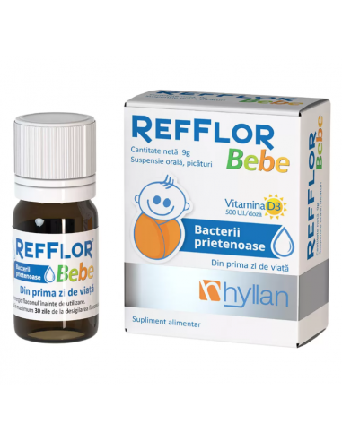 RefFlor bebe 9g, 10ml, HYLLAN PHARMA