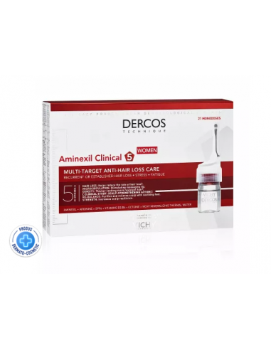 Vichy dercos aminexil clinical 5 femei -tratament multipla impotriva caderii parului, 21fiolex6ml, LA ROCHE-POSAY LABORAT FRANCE