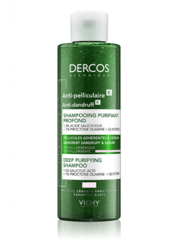 Vichy dercos sampon purificator antimatreata, 250ml, La Roche-Posay Laborat France