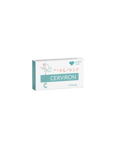 Cerviron, 10 ovule vaginale, PERFECT CARE DISTRIBUTION