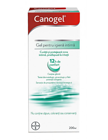 Canogel gel igiena intima, 200 ml, BAYER AG GERMANIA