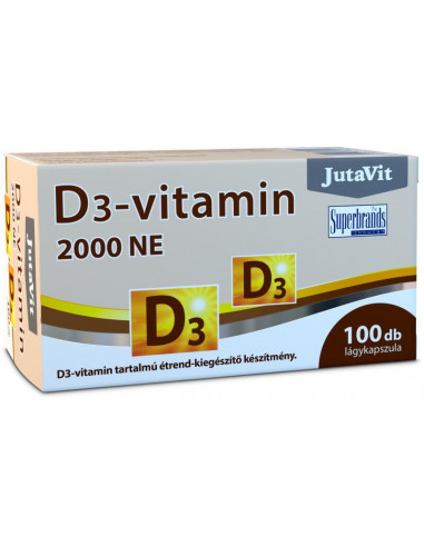 Vitamina D3 2000 ne, 100 tablete, JUVAPHARMA