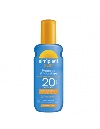 Elmiplant sun lotiune spray sens SPF20, 200ml, ELMI PRODFARM SRL BUCURESTI