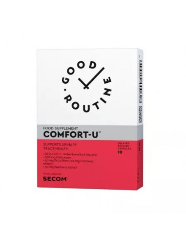 Good routine Comfort U, 10 capsule vegetale, Secom