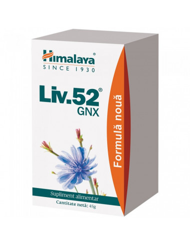 Liv 52 GN, 60 tablete, HIMALAYA DRUG. CO. INDIA