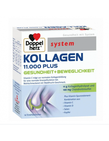 System kollagen 11000 plus, 10fiole, QUEISSER PHARMA GMBH&CO GERMANIA