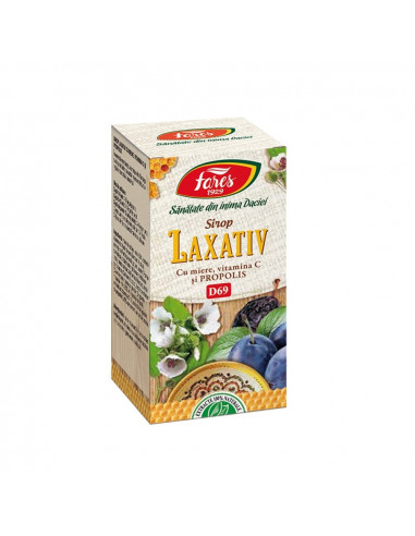 Laxativ miere si propolis sirop, 100 ml, FARES SA ORASTIE