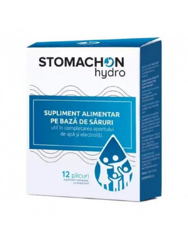 Stomachon hydro, 12 plicuri, FARMA DERMA SRL