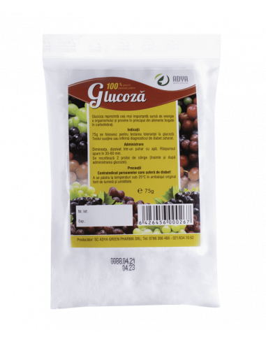 Glucoza, 75g, ADYA GREEN PHARMA