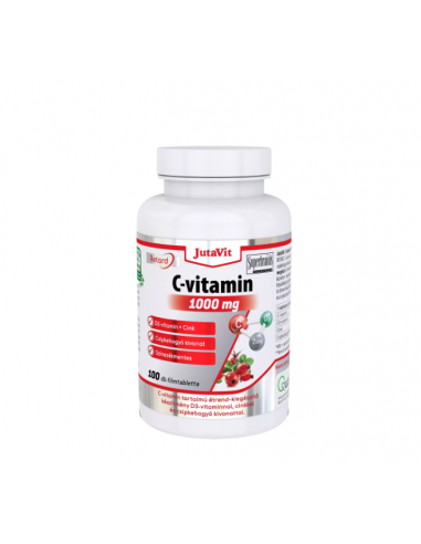 Vitamina C 1000mg  Zinc  D3  macese, 100 tablete, Jutavit