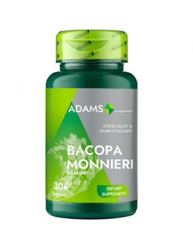 Bacopa Monnieri 350mg, 30 capsule, Adams