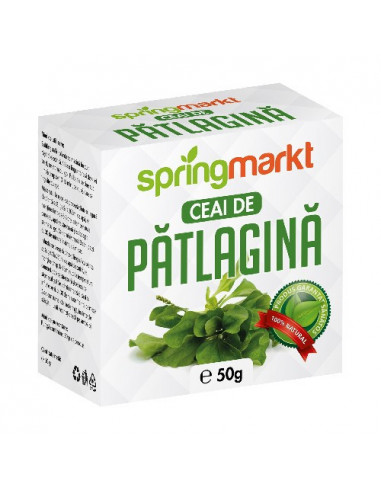 Ceai Patlagina Frunze 50gr, Springmarkt