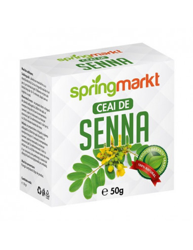 Ceai Senna Frunze 50gr, Springmarkt