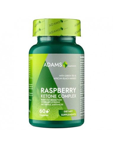 Raspberry Ketone (Cetona de zmeura) 60capsule, Adams