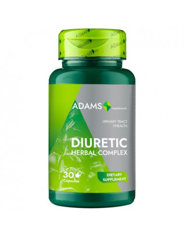 Diuretic Herbal Complex 30capsule, Adams