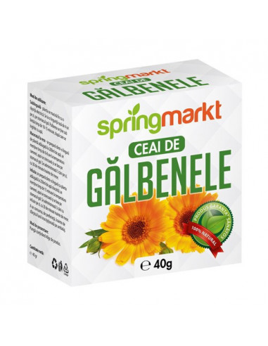 Ceai Galbenele Flori 40gr, Springmarkt